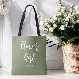 Brautjungfer Sage Grün Hochzeitstasche