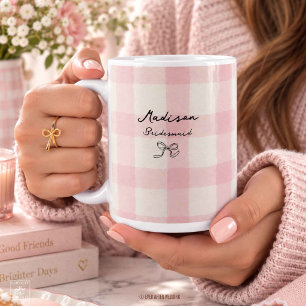 Brautjungfer Trauzeugin Brautparty-Geschenk Hochze Kaffeetasse