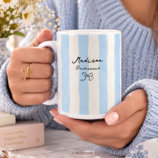 Brautjungfer Trauzeugin Brautparty-Geschenk Hochze Kaffeetasse