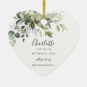Brautjungfer Vorschlag Keramik Erinnerungsornament Ornament