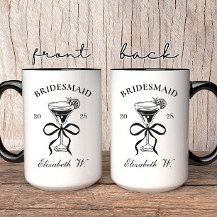 Brautjungfer-Vorschlags-Tasse Individuelles Gesc Kaffeetasse