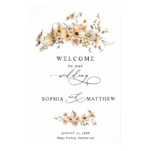 Brautjungfer Wilde Beige Blumen Hochzeit