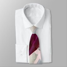 Brautjungfern Farbe Block Roségold Blush Burgund