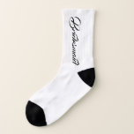 "Brautjungfern-" Socken<br><div class="desc">" Brautjungfern-" Socken machen ein großes Geschenk!</div>