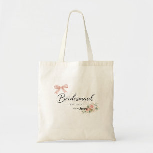 Brautjungfern-Tasche Design, Personalisierte Braut Tragetasche