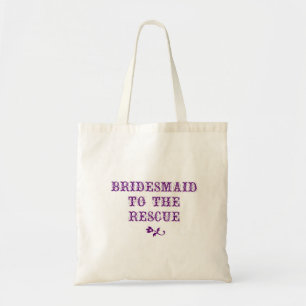 Brautjungfern-Tasche lila Tragetasche