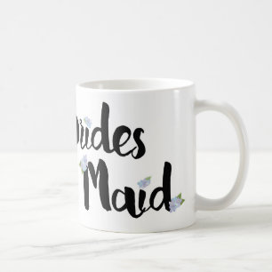 Brautjungfern-Tasse - lila Hydrangeas Tasse