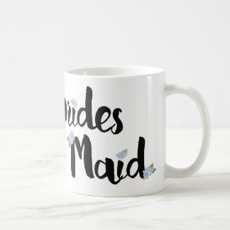 Brautjungfern-Tasse - lila Hydrangeas Tasse