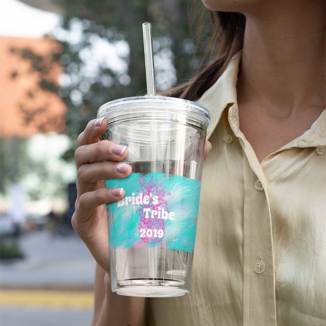 Brautjungfrauen geben Namen Acryltrinkbecher (Von Creator hochgeladen)