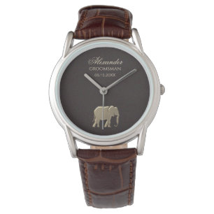Brautjungsgeschenk Armbanduhr