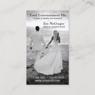 Brautkarte Visitenkarte