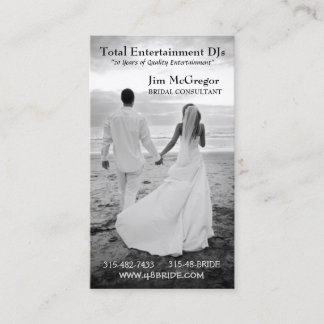 Brautkarte Visitenkarte