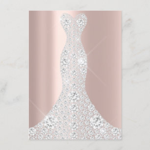 Brautkleid Funkelrose VIP Rosa Rose Diamant Einladung