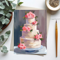 Brautkleid mit rosa Rose | Wasserfarben-Hochzeit