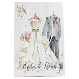 Brautkleid und Hochzeitskleid Mittlere Geschenktüte