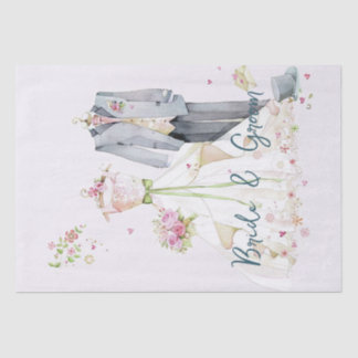 Brautkleid und Hochzeitskleid Seidenpapier