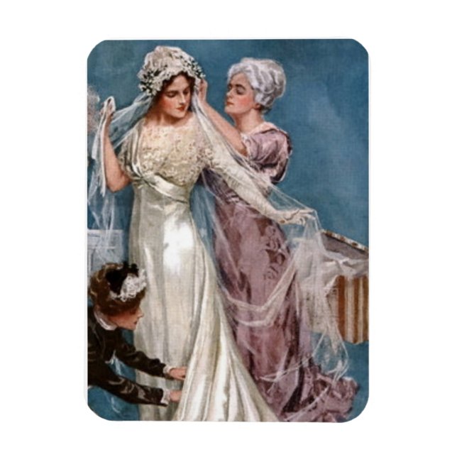 Brautkleidung Magnet (Vertikal)