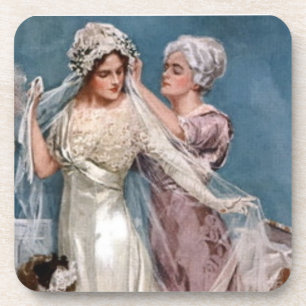 Brautkleidung Untersetzer