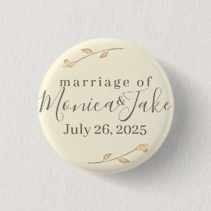 Brautknöpfe für Hochzeiten Button
