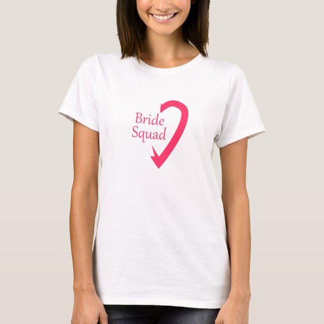 Brautkommando T-Shirt (Vorderseite)