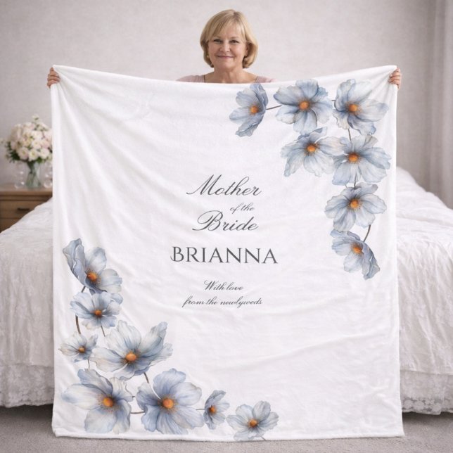 Brautmutter Anemone Blumen Hochzeitsgeschenk   Fleecedecke (Von Creator hochgeladen)