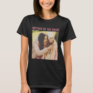 Brautmutter Custom Foto Vintage T-Shirt