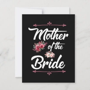 Brautmutter Dankeskarte