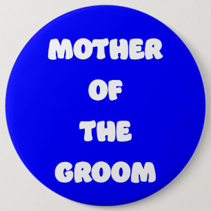 Brautmutter des Bräutigams Button