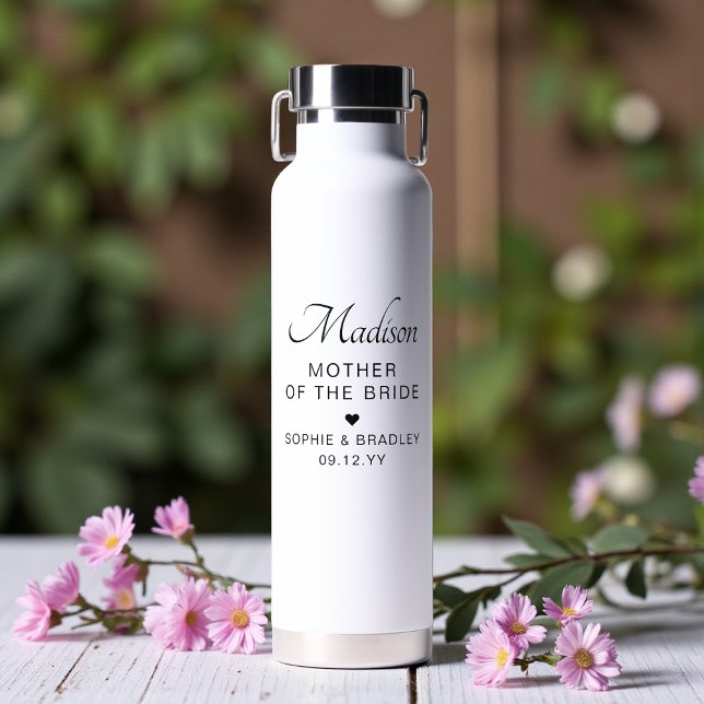 Brautmutter Hochzeit individuell personalisiert Trinkflasche (Von Creator hochgeladen)