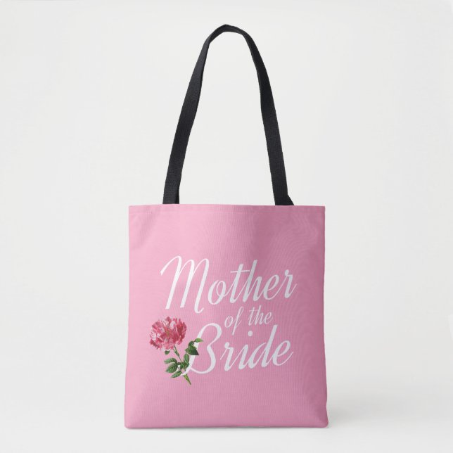 Brautmutter Hochzeits-Kalligrafie | Tote Bag (Vorderseite)