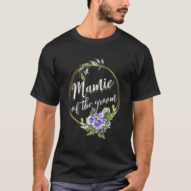 Brautmutter-Junggesellen-Abschiedsparty Brautmutte T-Shirt (Vorderseite)