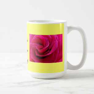 Brautmutter-Kaffeetasse rosa Rosenblüten Tasse