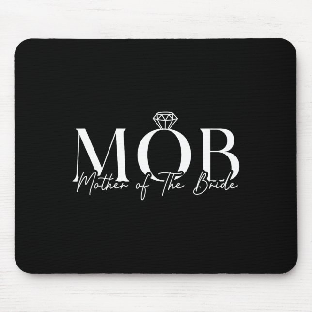 Brautmutter Mob Hochzeit Mama Cute Mousepad (Vorne)