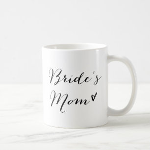 Brautmutter Moderner Kalligrafie-Becher Tasse