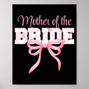 Brautmutter Süße Kokette Blumenbogen Poster