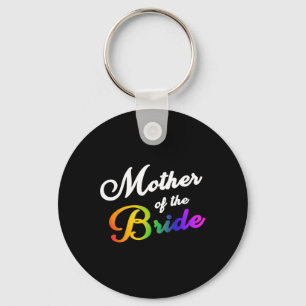 Brautmutter T-Shirt Gay Lesbisch Lgbt Hochzeits-Pa Schlüsselanhänger