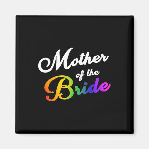 Brautmutter Tee Gay Lesbisch Lgbt Hochzeits-Pa Magnet