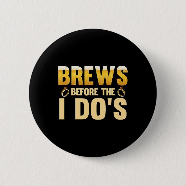 Brautpaar-Brews vor dem Ich-tue-1 Button (Vorderseite)