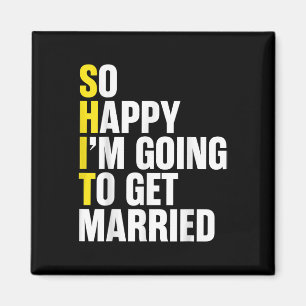 Brautpaare Funny Verlobung Hochzeit Magnet