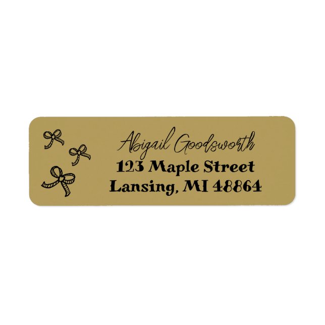 Brautparty-Adresse für das handgezeichnete Blatt (Vorne)