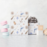 Brautparty an der blauen Küste Geschenkpapier<br><div class="desc">Blue Nautical Coastal Sea Brautparty Wrapping Paper Tauchen Sie ein in ein ruhiges Badeerlebnis mit unserem Blue Coastal Sea Brautparty. Dieses elegante Design vereint die ruhige Schönheit der Küste mit sanften Blautönen und zarten Elementen am Meer. Es ist perfekt für ein Brautparty am Strand oder eine Hochzeit im Wassersport geeignet...</div>