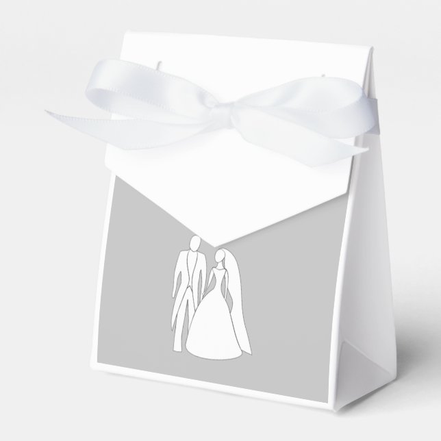 Brautparty Bevorzugung Box Geschenkschachtel (Vorderseite)