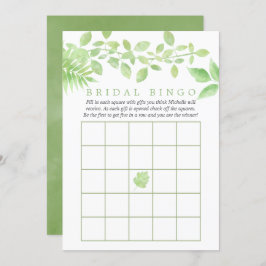 Brautparty Bingo Einladung