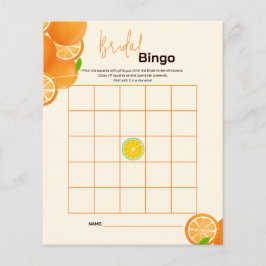 Brautparty Bingo Game
