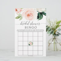 Brautparty Bingo Game Blushing Blogs