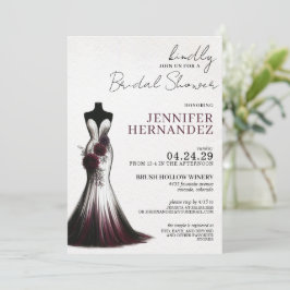 Brautparty Bloom Dahlia Einladung