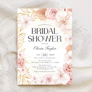 Brautparty Blush Pink Einladung