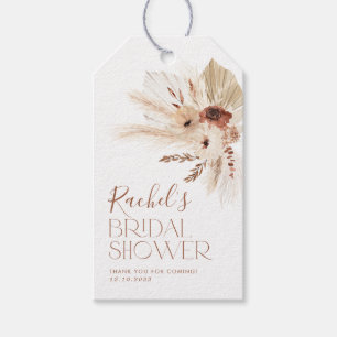 Brautparty Boho Floral Gift Tags für Favoriten Geschenkanhänger