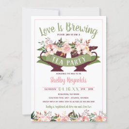 Brautparty Boho Tea Party Einladung