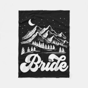 Brautparty Bride Junggeselinnen-Abschied Bridesmai Fleecedecke